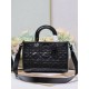 Replica Dior Medium Lady D-Sire My ABCDior Bag Black Crinkled Calfskin Fake Dior Medium Lady D-Sire My ABCDior Bag Black Crinkled Calfskin Replica
