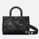 Replica Dior Medium Lady D-Sire My ABCDior Bag Black Crinkled Calfskin Fake Dior Medium Lady D-Sire My ABCDior Bag Black Crinkled Calfskin Replica