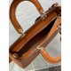 Replica Dior Medium Lady D-Sire My ABCDior Bag Brown Bull Leather Replica Dior Medium Lady D-Sire My ABCDior Bag Brown Bull Leather