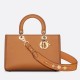 Replica Dior Medium Lady D-Sire My ABCDior Bag Brown Bull Leather Replica Dior Medium Lady D-Sire My ABCDior Bag Brown Bull Leather