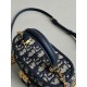 Replica Dior 30 Montaigne Mini Vanity Case Blue Oblique Jacquard Replica Dior 30 Montaigne Mini Vanity Case Blue Oblique Jacquard