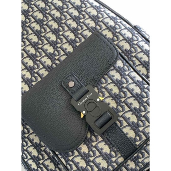 Replica Dior Saddle Zip Backpack Beige Oblique Jacquard Replica Dior Saddle Zip Backpack Beige Oblique Jacquard