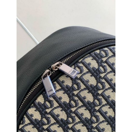 Replica Dior Saddle Zip Backpack Beige Oblique Jacquard Replica Dior Saddle Zip Backpack Beige Oblique Jacquard