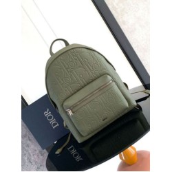 Replica Dior Rider 2.0 Zipped Backpack Khaki Gravity Leather Replica Dior Rider 2.0 Zipped Backpack Khaki Gravity Leather