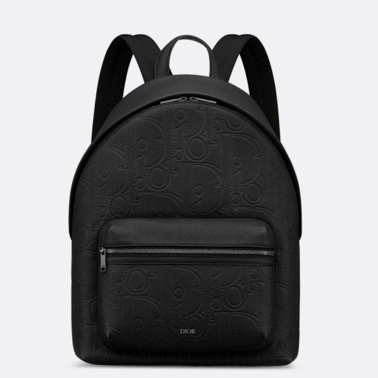 Replica Dior Rider 2.0 Zipped Backpack Black Gravity Leather Replica Dior Rider 2.0 Zipped Backpack Black Gravity Leather