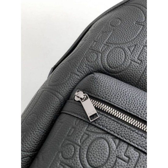 Replica Dior Rider 2.0 Zipped Backpack Black Gravity Leather Replica Dior Rider 2.0 Zipped Backpack Black Gravity Leather