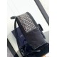 Replica Dior 8 Backpack Beige and Black Dior Oblique Jacquard