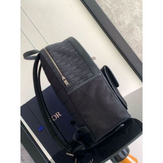Fake Dior 8 Backpack Black Dior Oblique Jacquard Replica Replica Dior 8 Backpack Black Dior Oblique Jacquard