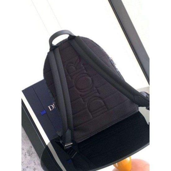 Fake Dior 8 Backpack Black Dior Oblique Jacquard Replica Replica Dior 8 Backpack Black Dior Oblique Jacquard