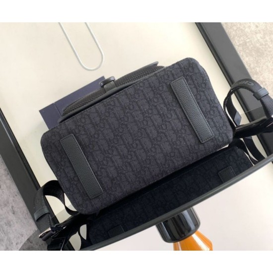 Fake Dior 8 Backpack Black Dior Oblique Jacquard Replica Replica Dior 8 Backpack Black Dior Oblique Jacquard