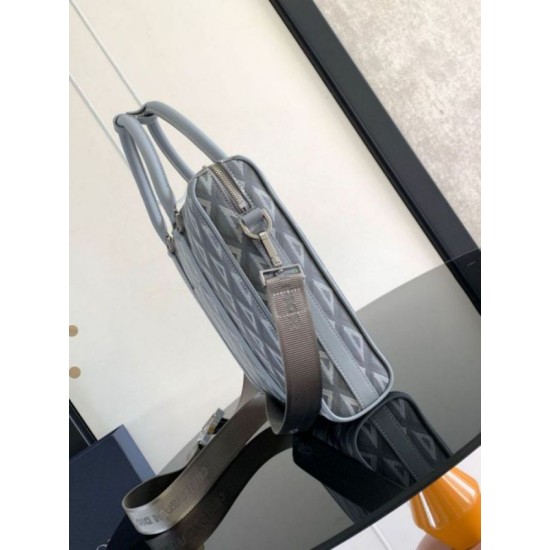 Replica Dior Lingot Briefcase Grey CD Diamond Replica Dior Lingot Briefcase Grey CD Diamond