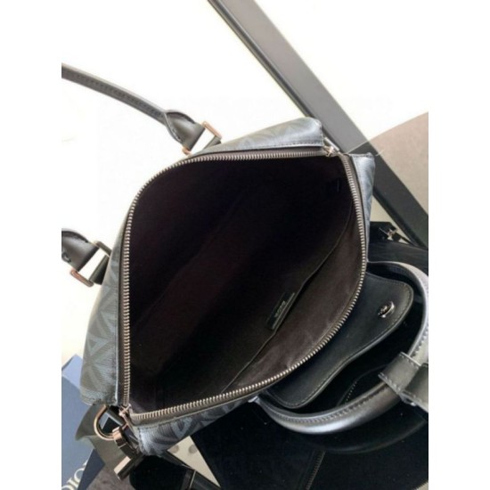 Replica Dior Lingot Briefcase Black CD Diamond Fake Dior Lingot Briefcase Black CD Diamond Replica