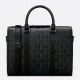Replica Dior Lingot Briefcase Black CD Diamond Fake Dior Lingot Briefcase Black CD Diamond Replica
