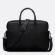 Replica Dior Zipped Briefcase Black Gravity Leather Replica Dior Zipped Briefcase Black Gravity Leather