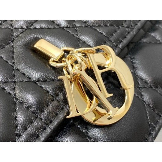 Replica Dior Miss Dior Top Handle Bag Black Cannage Lambskin Replica Dior Miss Dior Top Handle Bag Black Cannage Lambskin