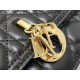 Replica Dior Miss Dior Top Handle Bag Black Cannage Lambskin Replica Dior Miss Dior Top Handle Bag Black Cannage Lambskin