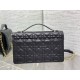 Replica Dior Miss Dior Top Handle Bag Black Cannage Lambskin Replica Dior Miss Dior Top Handle Bag Black Cannage Lambskin