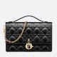 Replica Dior Miss Dior Top Handle Bag Black Cannage Lambskin Replica Dior Miss Dior Top Handle Bag Black Cannage Lambskin