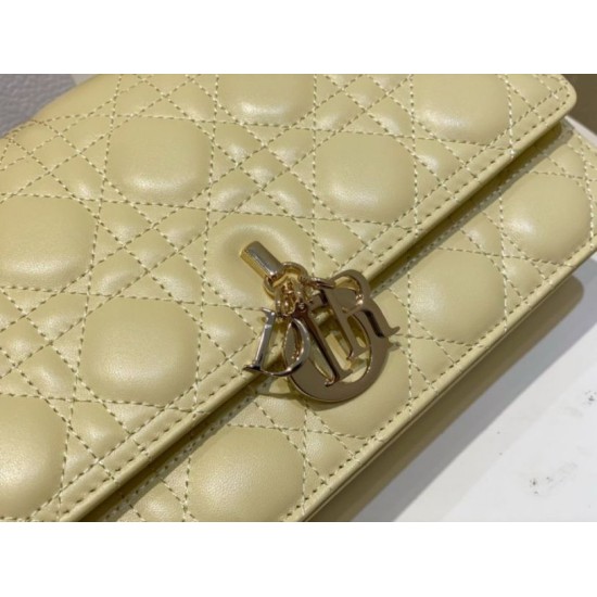 Replica Dior Miss Dior Top Handle Bag Pastel Yellow Cannage Lambskin Replica Dior Miss Dior Top Handle Bag Pastel Yellow Cannage Lambskin