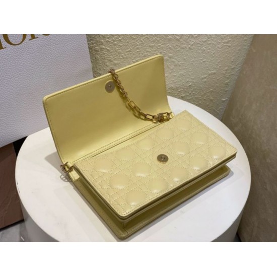 Replica Dior Miss Dior Top Handle Bag Pastel Yellow Cannage Lambskin Replica Dior Miss Dior Top Handle Bag Pastel Yellow Cannage Lambskin