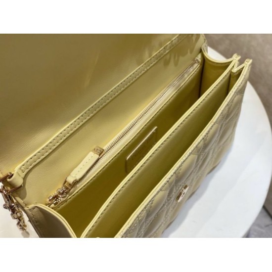 Replica Dior Miss Dior Top Handle Bag Pastel Yellow Cannage Lambskin Replica Dior Miss Dior Top Handle Bag Pastel Yellow Cannage Lambskin