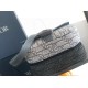 Replica Dior Mini Saddle Messenger Bag Grey Oblique Jacquard and Calfskin Replica Dior Mini Saddle Messenger Bag Grey Oblique Jacquard and Calfskin