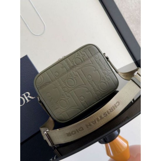 Replica Dior Rider 2.0 Zipped Messenger Bag Khaki Gravity Leather Fake Dior Rider 2.0 Zipped Messenger Bag Khaki Gravity Leather Replica