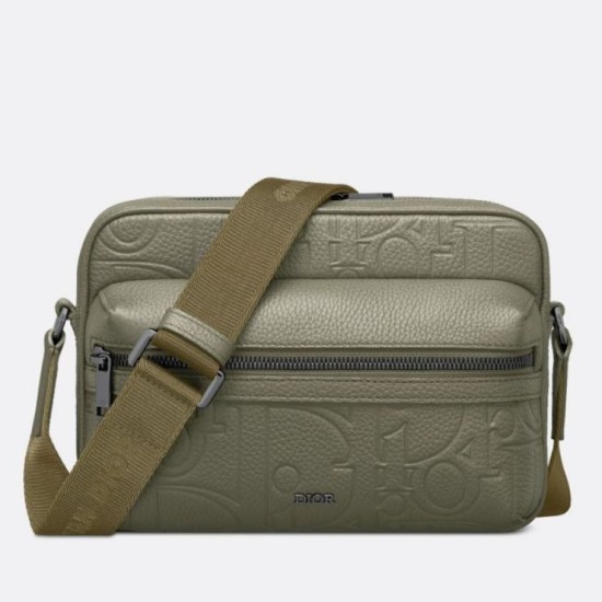 Replica Dior Rider 2.0 Zipped Messenger Bag Khaki Gravity Leather Fake Dior Rider 2.0 Zipped Messenger Bag Khaki Gravity Leather Replica