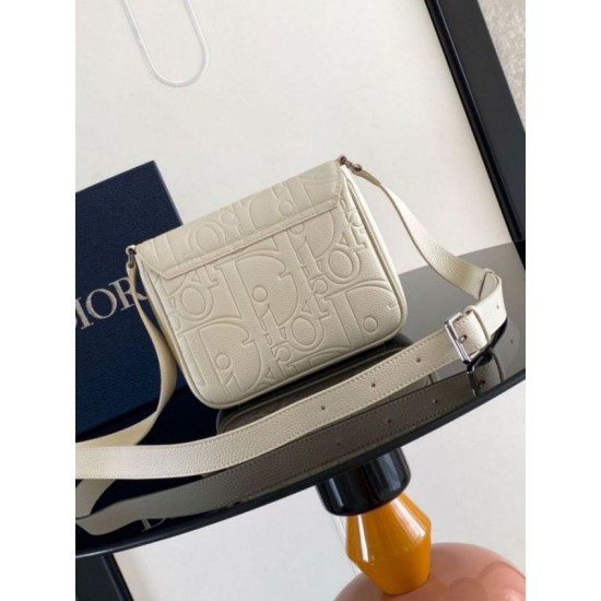 Replica Dior Men's Messenger Bag with Flap Beige Gravity Leather Replica Dior Men's Messenger Bag with Flap Beige Gravity Leather