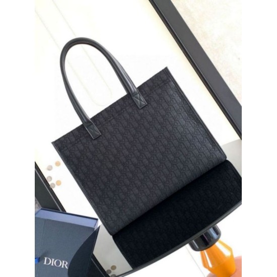 Fake Dior Safari Tote Bag Black Dior Oblique Jacquard Replica Fake Dior Safari Tote Bag Black Dior Oblique Jacquard Replica