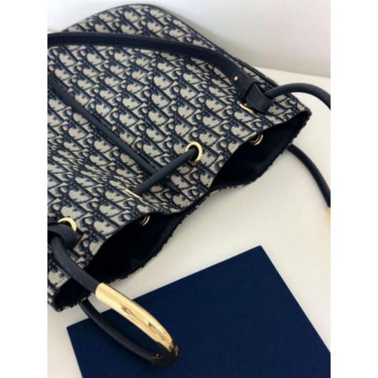 Replica Dior Nolita Medium Bag Blue Dior Oblique Jacquard Fake Dior Nolita Medium Bag Blue Dior Oblique Jacquard Replica
