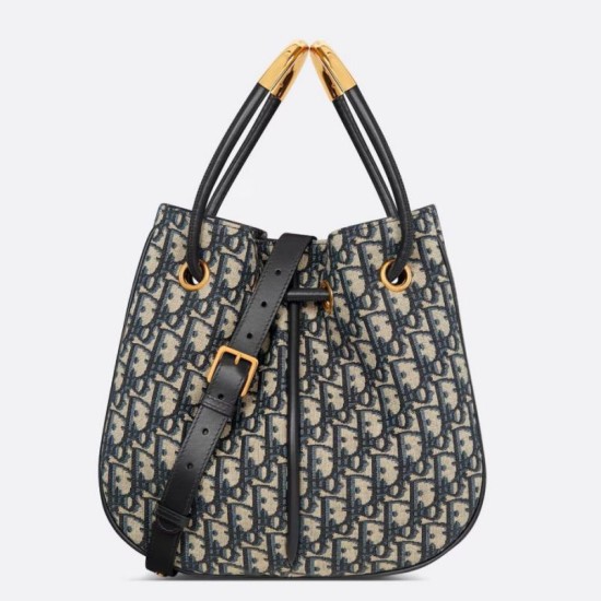 Replica Dior Nolita Medium Bag Blue Dior Oblique Jacquard Fake Dior Nolita Medium Bag Blue Dior Oblique Jacquard Replica