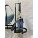 Replica Dior Saddle Bag with Strap Blue Denim Oblique Jacquard Fake Dior Saddle Bag with Strap Blue Denim Oblique Jacquard Replica