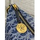 Replica Dior Diorstar Hobo Bag with Chain Blue Denim Oblique Jacquard Replica Dior Diorstar Hobo Bag with Chain Blue Denim Oblique Jacquard