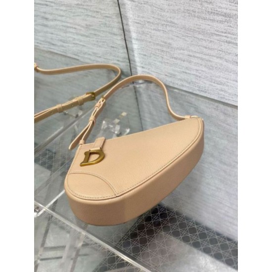 Replica Dior Saddle Rodeo Pouch Biscuit Goatskin Replica Dior Saddle Rodeo Pouch Biscuit Goatskin