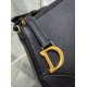 Replica Dior Saddle Rodeo Pouch Black Goatskin Replica Dior Saddle Rodeo Pouch Black Goatskin