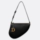 Replica Dior Saddle Rodeo Pouch Black Goatskin Replica Dior Saddle Rodeo Pouch Black Goatskin