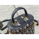Replica Dior Small CD Signature Vanity Case Blue Oblique Jacquard Fake Dior Small CD Signature Vanity Case Blue Oblique Jacquard Replica