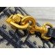 Replica Dior Small CD Signature Vanity Case Blue Oblique Jacquard Fake Dior Small CD Signature Vanity Case Blue Oblique Jacquard Replica