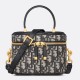 Replica Dior Small CD Signature Vanity Case Blue Oblique Jacquard Fake Dior Small CD Signature Vanity Case Blue Oblique Jacquard Replica