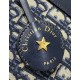 Replica Dior D-Vibe Bowling Medium Bag Blue Oblique Jacquard Replica Dior D-Vibe Bowling Medium Bag Blue Oblique Jacquard