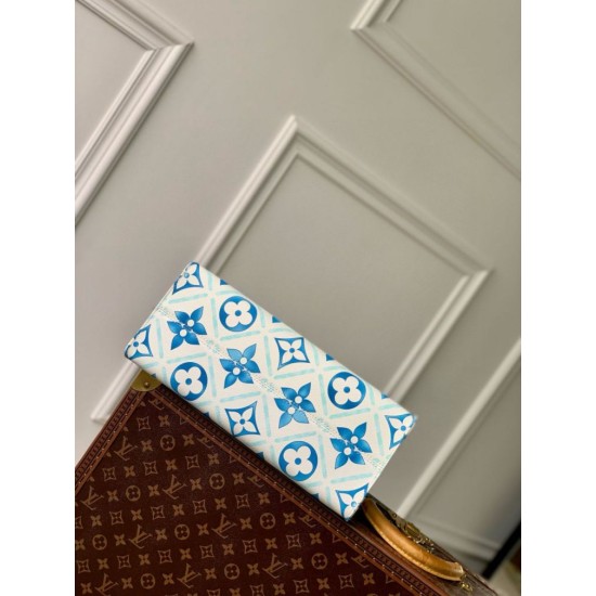 Fake Louis Vuitton OnTheGo MM Bag Monogram Tiles M11262 Replica Replica Louis Vuitton OnTheGo MM Bag Monogram Tiles M11262