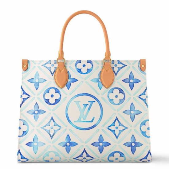 Fake Louis Vuitton OnTheGo MM Bag Monogram Tiles M11262 Replica Replica Louis Vuitton OnTheGo MM Bag Monogram Tiles M11262