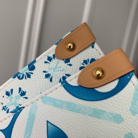 Fake Louis Vuitton OnTheGo MM Bag Monogram Tiles M11262 Replica Replica Louis Vuitton OnTheGo MM Bag Monogram Tiles M11262