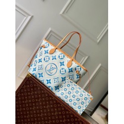 Fake Louis Vuitton Neverfull MM Bag Monogram Tiles M11263 Replica Replica Louis Vuitton Neverfull MM Bag Monogram Tiles M11263