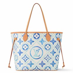 Replica Louis Vuitton Neverfull MM Bag Monogram Tiles M11263