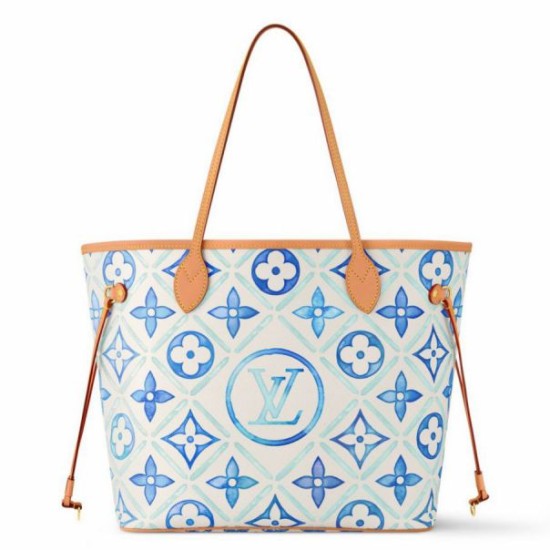 Fake Louis Vuitton Neverfull MM Bag Monogram Tiles M11263 Replica Replica Louis Vuitton Neverfull MM Bag Monogram Tiles M11263