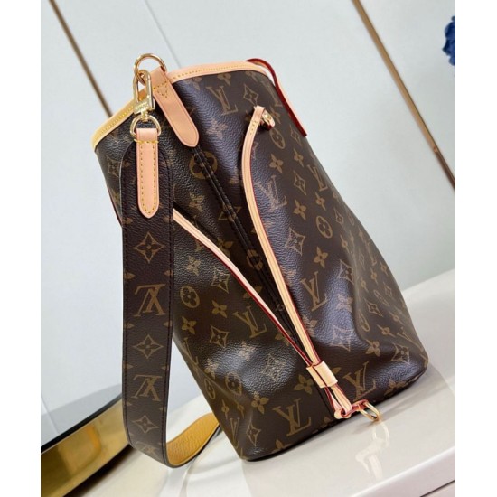 Replica Louis Vuitton Neverfull Bandouliere Inside Out MM Bag Monogram M11947 Replica Louis Vuitton Neverfull Bandouliere Inside Out MM Bag Monogram M11947