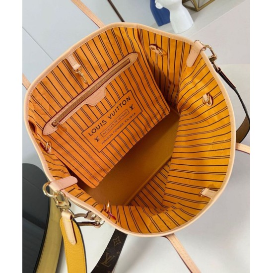 Replica Louis Vuitton Neverfull Bandouliere Inside Out MM Bag Monogram M11947 Replica Louis Vuitton Neverfull Bandouliere Inside Out MM Bag Monogram M11947