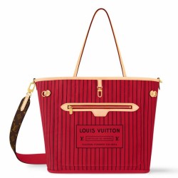 Replica Louis Vuitton Neverfull Bandouliere Inside Out MM Bag Monogram M12096